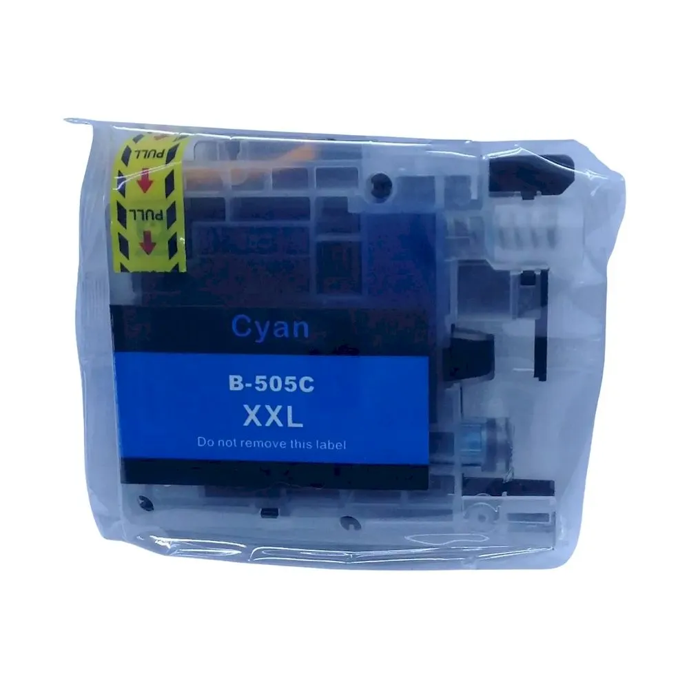 Cartucho COMPATIBLE brother cian LC505C LC505 para DCP-J100 DCP-J105 MFC-J200 alto rendimiento - Vista 3