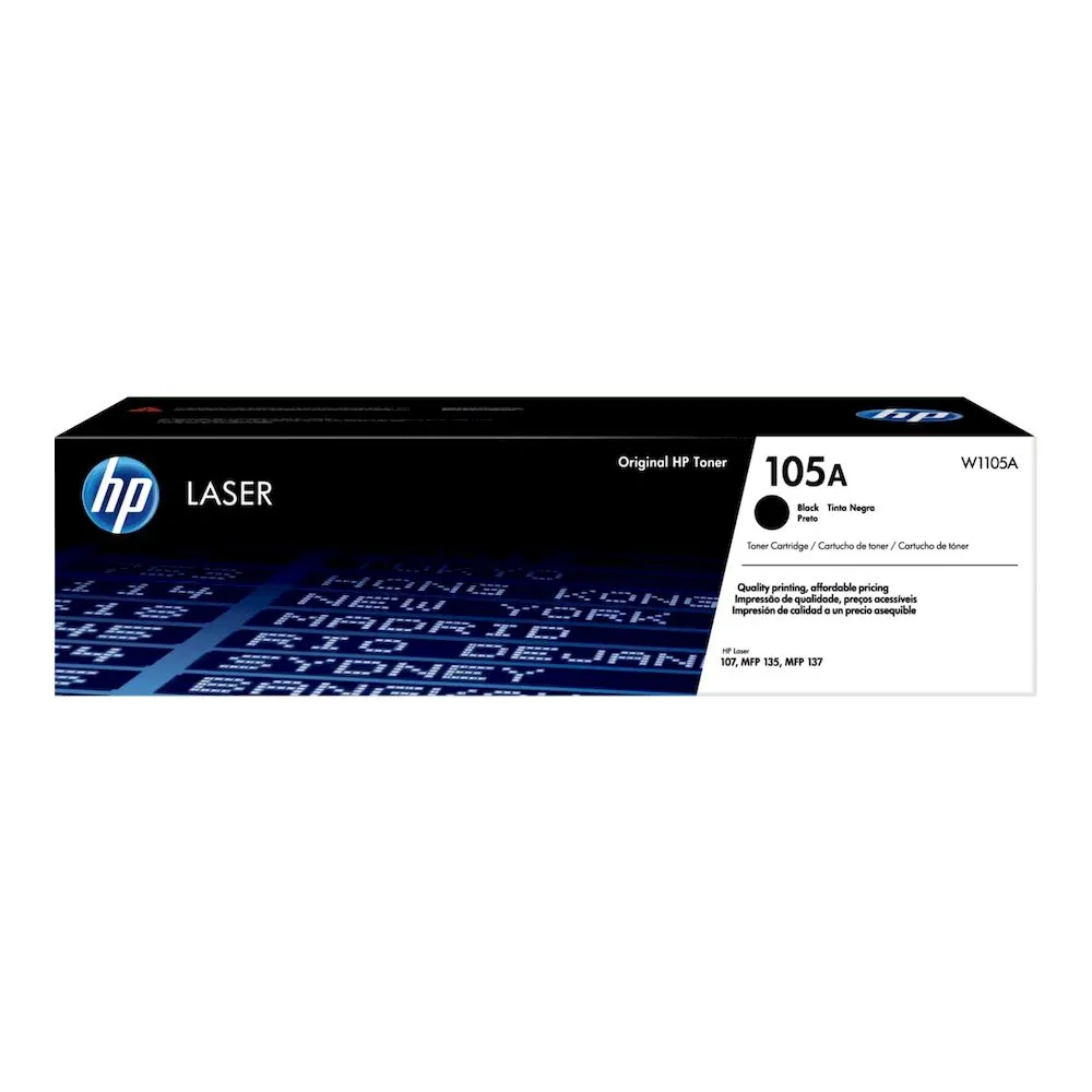 CARTUCHO DE TONER HP W1105A 105A NEGRO 1000 PÁGS HP LASER 100 - Vista 2