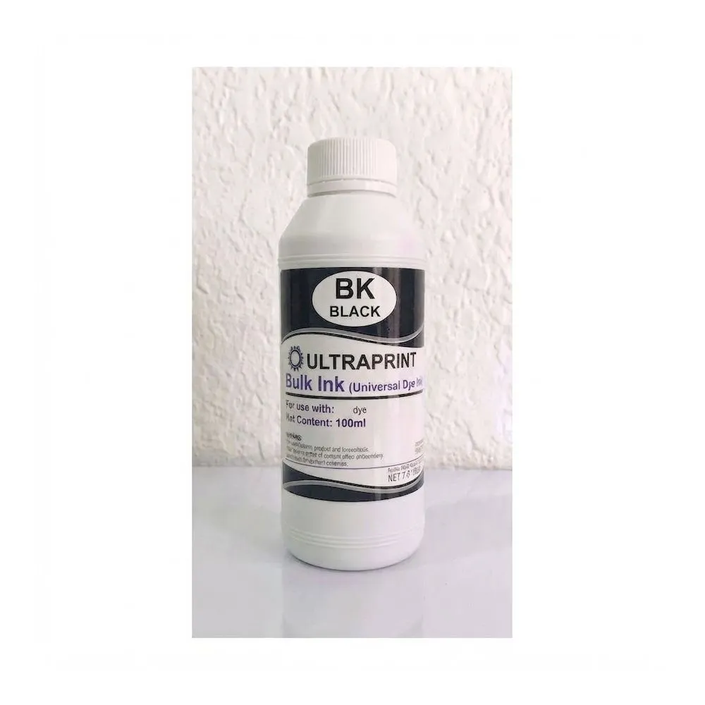 Botella de tinta COMPATIBLE ULTRAPRINT BK negro 1L - Vista 3