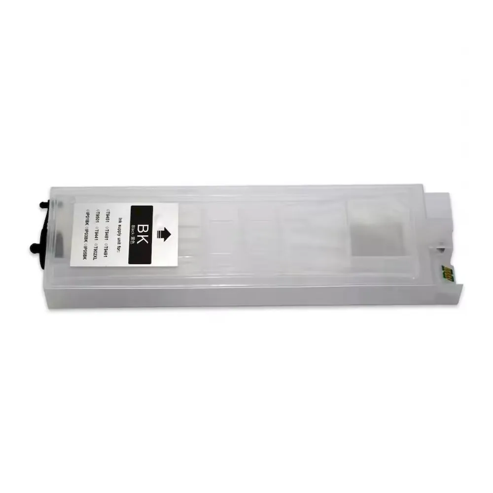 CARTUCHO RECARGABLE NEGRO 320ML PARA EPSON WORKFORCE WF-C5810 WF-C5890 SIN CHIP SISTEMA CONTINUO - Vista 3