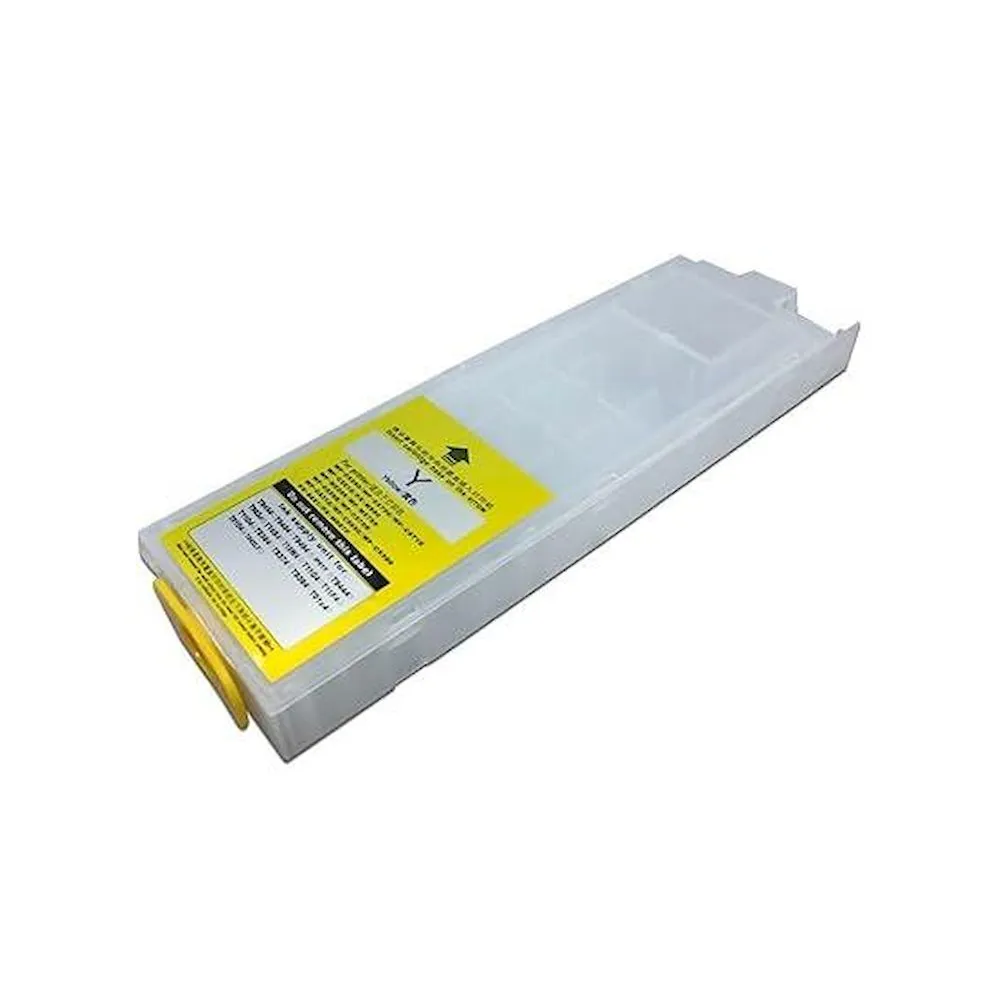 CARTUCHO RECARGABLE AMARILLO 320ML PARA EPSON WORKFORCE WF-C5810 WF-C5890 SIN CHIP SISTEMA CONTINUO - Vista 4