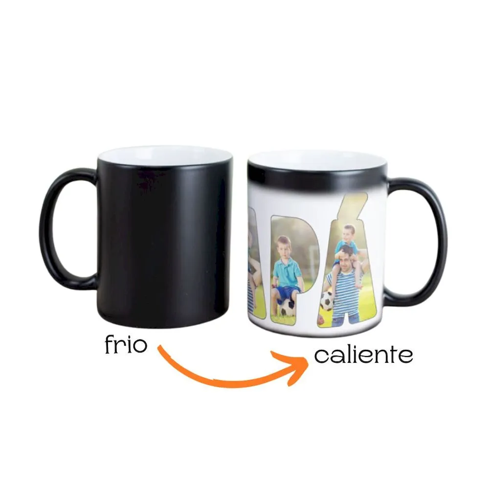 Taza para sublimar mágica negra Triple A 11 onzas  Taza calidad AAA Ultra Premiun Taza de sublimacion - Vista 4