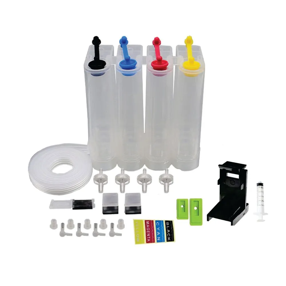 TANQUES CISS VACIO SIN CAJA + SNAP HP UNIVERSAL CANON INCLUYE ACCESORIOS - Vista 2