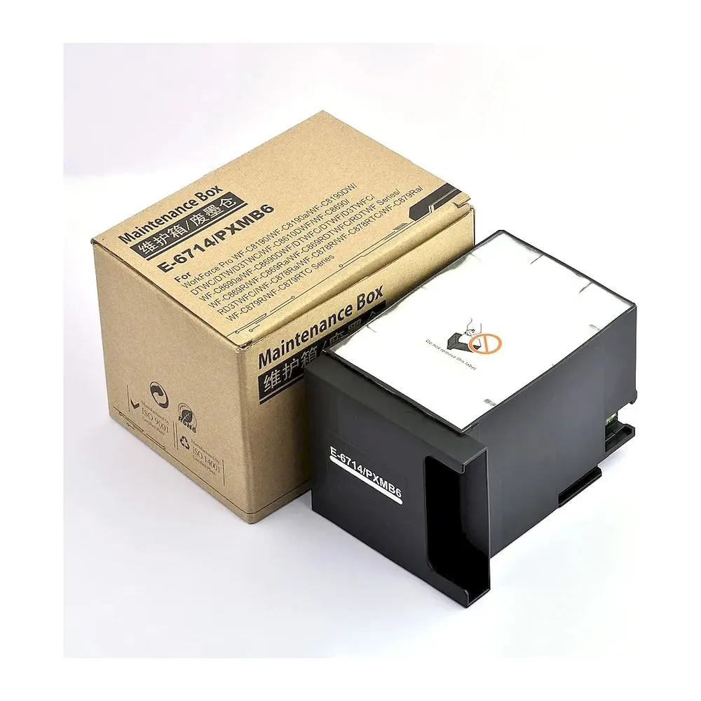 Caja Mantenimiento T6714 COMPATIBLE para WF-C869R WF-C878R EM-C8100 - Vista 4