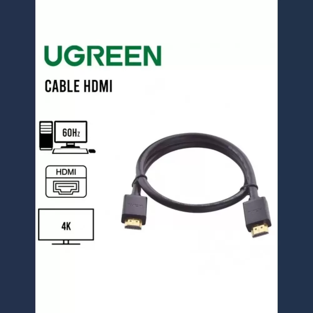 Cable UGREEN HDMI a HDMI 3mts. 4k con Braid - Vista 2